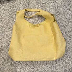 Butter Yellow Antropologie Tote